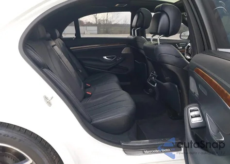 2016 Mercedes-Benz S 550 4Matic из США, поврежденный, VIN WDDUG8FB5GA209779